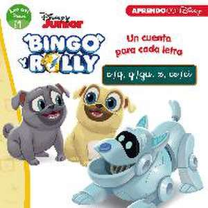 Bingo y Rolly. Un cuento para cada letra: c/q, g/gu, z, ce/ci (Leo con Disney Nivel 1)