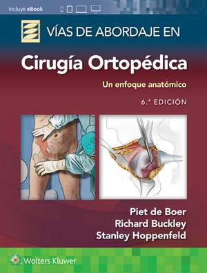 Vías de abordaje de cirugía ortopédica. Un enfoque anatómico de Dr. Piet de Boer MD