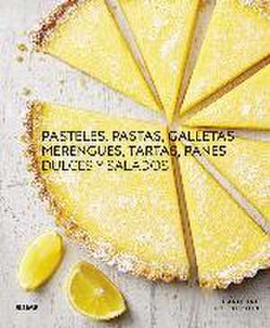 Pasteles, pastas, galletas, merengues, tartas, panes