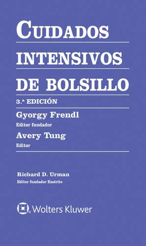 Cuidados intensivos de bolsillo de Gyorgy Frendl MD, PhD