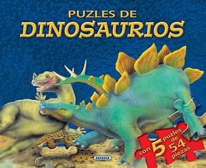 Puzles de Dinosaurios: Con Animales = Spain Atlas