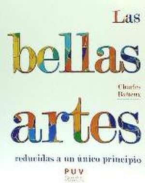 Las bellas artes reducidas a un único principio de Charles Bateaux