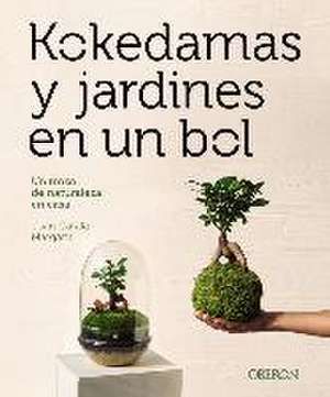 Kokedamas y jardines en un bol