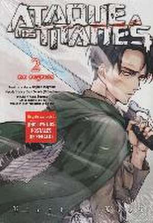 Ataque a los titanes : no regrets 2 de Hajime Isayama