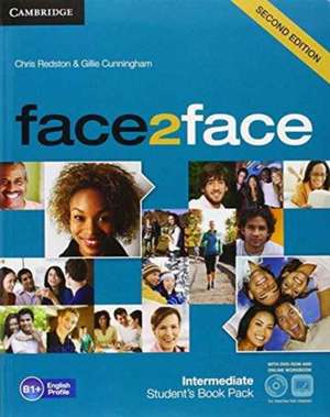 face2face for Spanish Speakers Intermediate Student's Pack(Student's Book with DVD-ROM, Spanish Speakers Handbook with Audio CD,Online Workbook) de Chris Redston