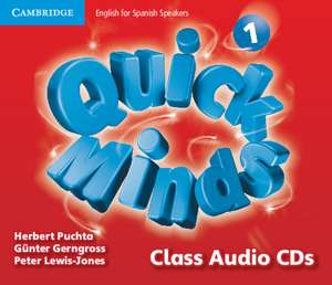 Quick Minds Level 1 Class Audio CDs (4) Spanish Edition de Herbert Puchta