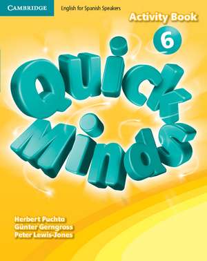 Quick Minds Level 6 Activity Book Spanish Edition de Herbert Puchta