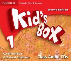 Kid's Box Level 1 Class Audio CDs (4) English for Spanish Speakers de Caroline Nixon