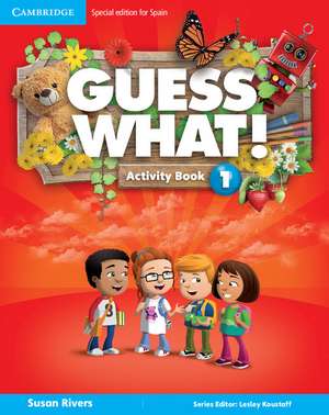 Guess What! Level 1 Activity Book with Home Booklet and Online Interactive Activities Spanish Edition de Susan Rivers