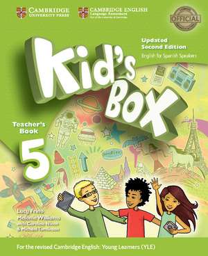 Kid's Box Level 5 Teacher's Book Updated English for Spanish Speakers de Lucy Frino