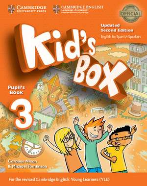 Kid's Box Level 3 Pupil's Book Updated English for Spanish Speakers de Caroline Nixon