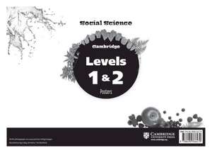 Cambridge Social Science Levels 1 and 2 Posters