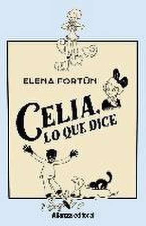 Celia, lo que dice de Elena Fortún