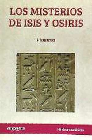 Los misterios de Isis y Osiris de Plutarco