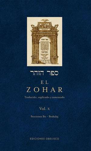 El Zohar X de Shimon Rabi Bar Iojai