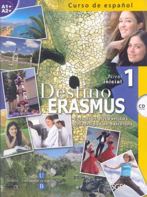 Destino Erasmus 1 + CD de Departamento de Estudios Hispanicos de la Universidad de Barcelona