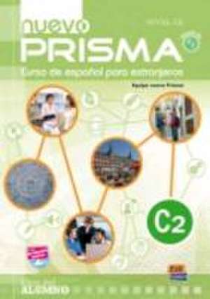 Nuevo Prisma C2 Student's Book Plus Eleteca: Answers Book de Juana Ruiz Mena