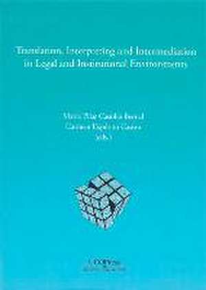 Translation, interpreting and intermediation in legal and institutional environments