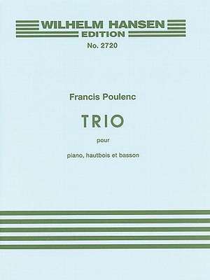 Trio for Piano, Oboe and Bassoon