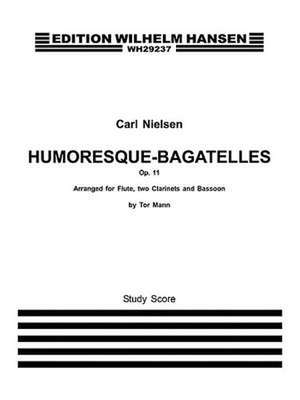 Humoresque-Bagatelles Op.11: Study Score de Carl Nielsen