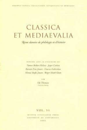 Classica Et Mediaevalia de Ole Thomsen