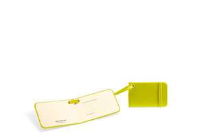 Moleskine Luggage Tag Lemon Green