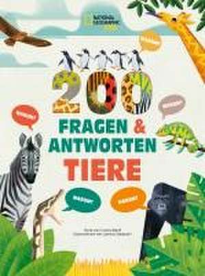 Tiere. Frage- und Antwortbuch, mit 200 Fragen zu spannenden Naturthemen (200 Fragen & Antworten) de Cristina Banfi