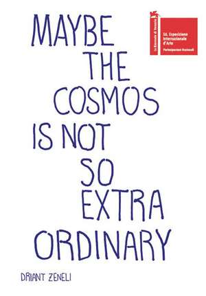 Driant Zeneli: Maybe the Cosmos Is Not So Extraordinary de Alicia Knock