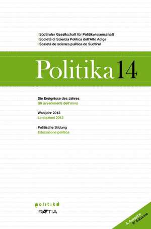 Politika 14 de Südtiroler Gesellschaft für Politikwissenschaft