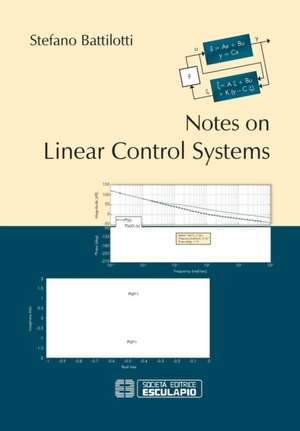 Notes on Linear Control Systems de Stefano Battilotti