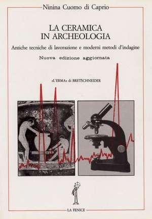 Ceramica in Archeologia 2: Antiche Tecniche Di Lavorazione E Moderni Metodi Di Indagine. Nuova Edizione Ampliata de Ninina Cuomo Di Caprio