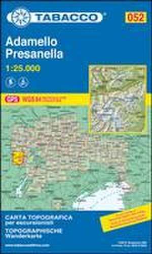 Tabacco Wandern 1 : 25 000 Adamello - Presanella