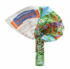 Junior New York Crumpled City Map de Palomar