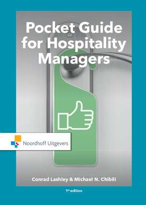 Pocket Guide for Hospitality Managers de Conrad Lashley