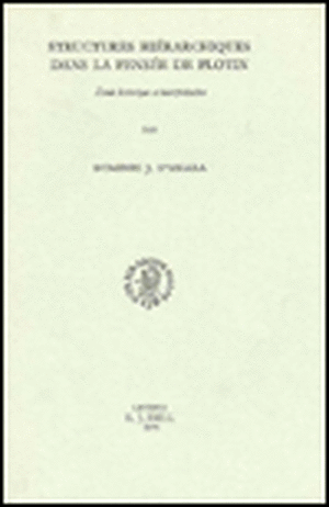 Structures hiérarchiques dans la pensée de Plotin de O'Meara