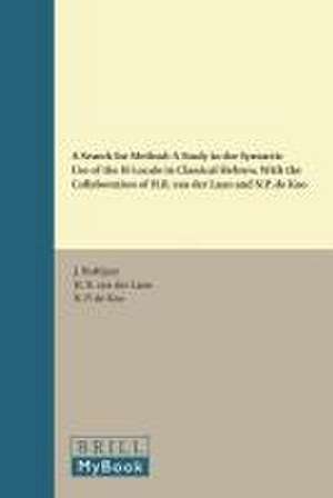 A Search for Method: A Study in the Syntactic Use of the H-Locale in Classical Hebrew. With the Collaboration of H.R. van der Laan and N.P. de Koo de J. Hoftijzer