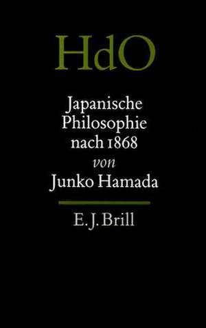 Japanische Philosophie nach 1868 de Junko Hamada