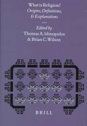 What is Religion?: Origins, Definitions, and Explanations de Clayton Crockett