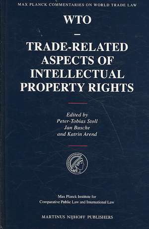 WTO - Trade-Related Aspects of Intellectual Property Rights de Jan Busche