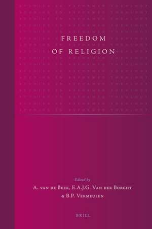 Freedom of Religion de A. van de Beek