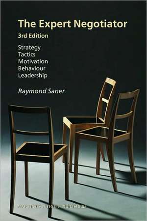 The Expert Negotiator de Raymond Saner