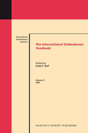 The International Ombudsman Yearbook, Volume 9 (2005) de International Ombudsman Institute