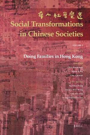 Doing Families in Hong Kong de Kwok-bun Chan