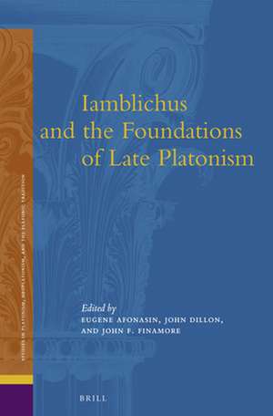 Iamblichus and the Foundations of Late Platonism de Eugene V. Afonasin