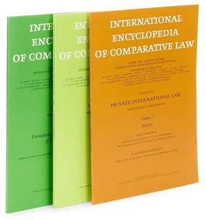 International Encyclopedia of Comparative Law, Instalment 40 de K. Zweigert