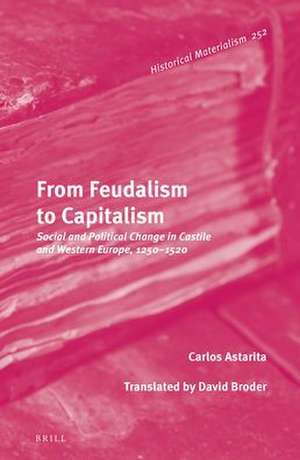 From Feudalism to Capitalism: Social and Political Change in Castile and Western Europe, 1250–1520 de Carlos Astarita