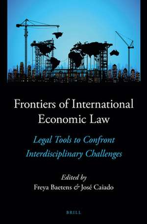 Frontiers of International Economic Law: Legal Tools to Confront Interdisciplinary Challenges de Freya Baetens