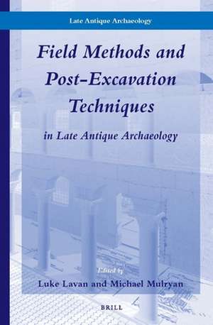 Field Methods and Post-Excavation Techniques in Late Antique Archaeology de Luke Lavan