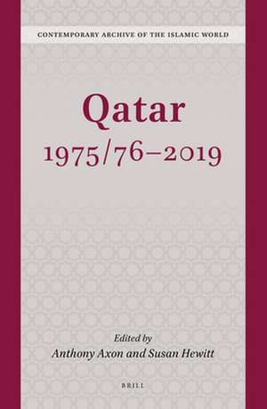 Qatar 1975/76-2019 de Anthony Axon