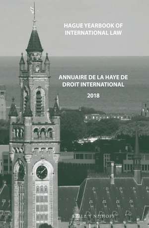 Hague Yearbook of International Law / Annuaire de La Haye de Droit International, Vol. 31 (2018) de Jure Vidmar